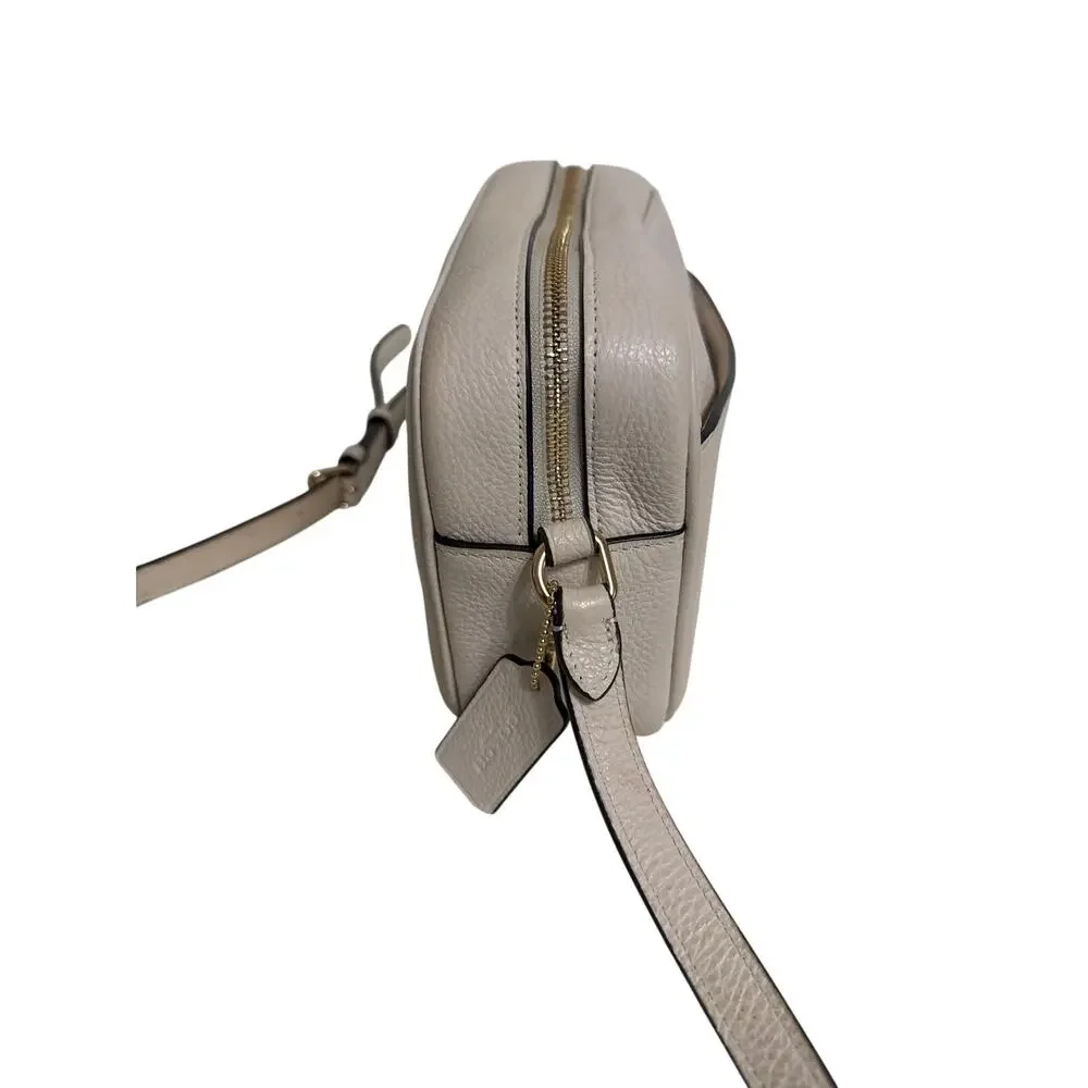 Coach Mini Jamie Camera Crossbody - Mini Skinny ID Case Chalk Classic Minimalist
